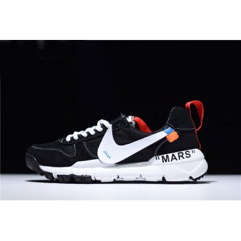 Virgil Abloh Off-White x Nike Mars Yard 2.0 Black White Shoes
